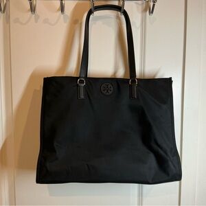 Tory Burch Ella Black nylon tote bag